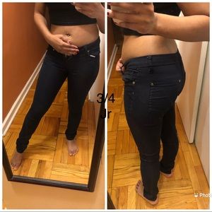 Navy blue skinny jeans size 3/4 juniors